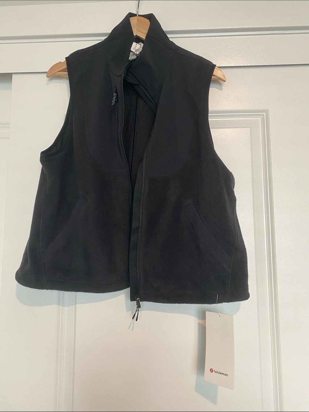 lululemon athletica Women’s Fleece + Ripstop Hiking Vest Full Zip